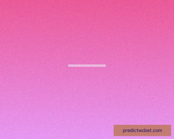 世界杯竞猜预测分析：数据驱动的胜负趋势与关键因素解析